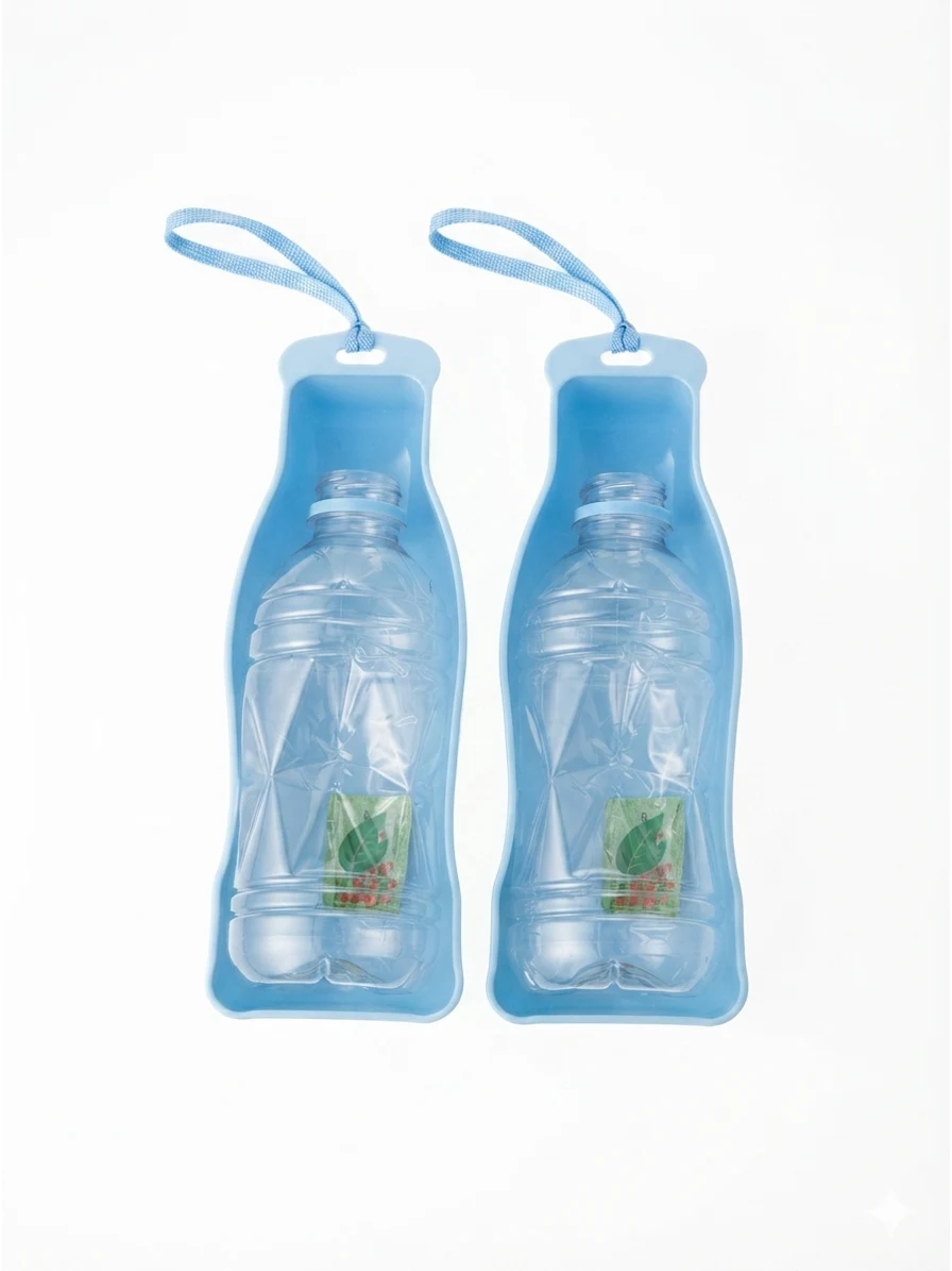 Bebedouro Automático Portátil para Passeio Cães e Gatos 400ml